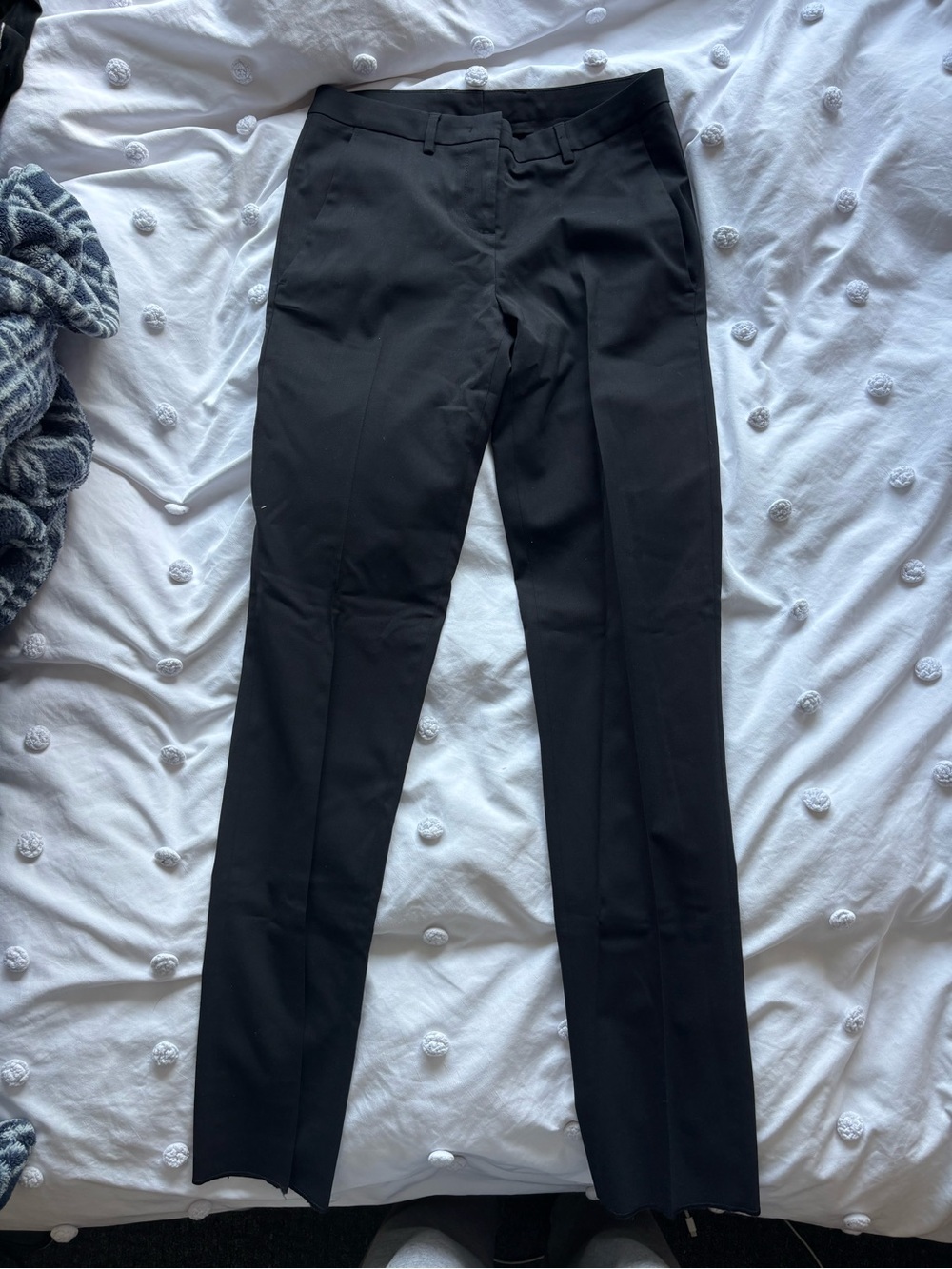 Moncler Black Women's Tailored Dress Trousers
